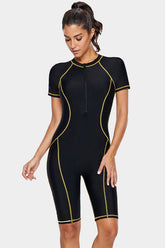 Maillot de bain une pièce avec protection solaire